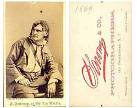 Joseph Jefferson, III, in the role of Rip Van Winkle
