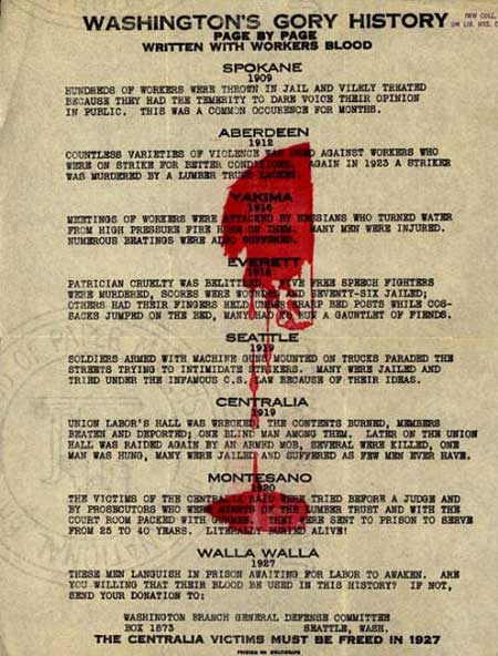 Washington's gory history