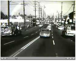 NE 45th Street overpass east towards Montlake