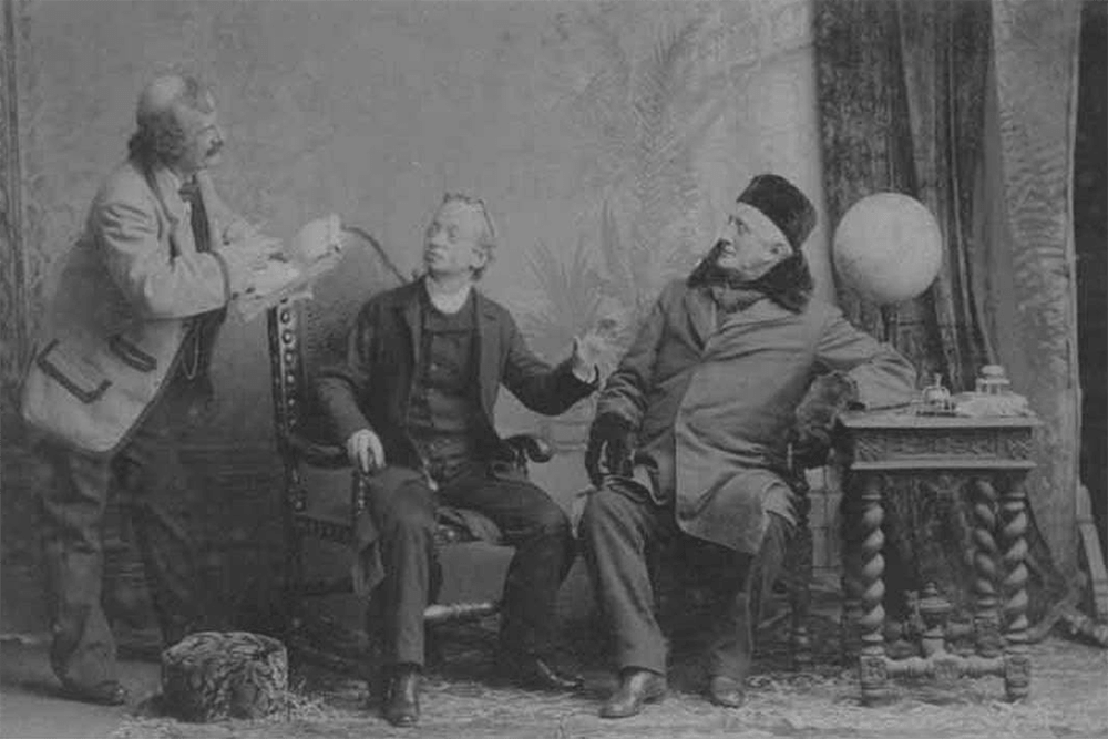 Charles Leclercq, James Lewis, and Charles Fisher, 1885