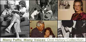 Many Paths Many Voices Oral History Collection