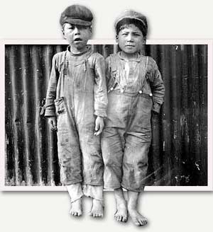 Two Eskimo children, Naknek, Alaska, 1917 