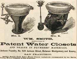 Wm. Smith's Patent Toilets (1871) 