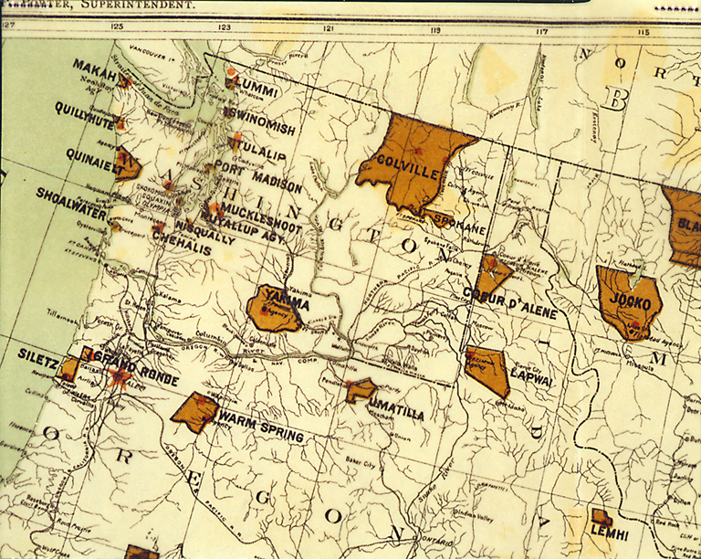 Pacific Northwest Indian Tribes Map American Indians of the Pacific Northwest Collection :::