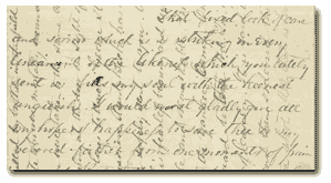 James Crittenden letter to his mother Clara Jones Crittenden, November 21, 1864