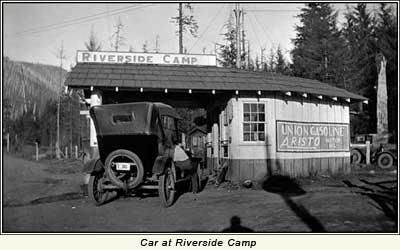 Car at Riverside Camp