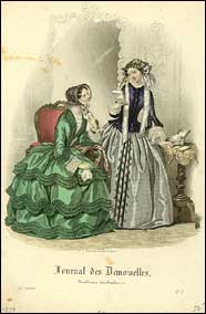 Day dresses, 1851