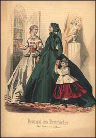 	Visiting dress, 1865