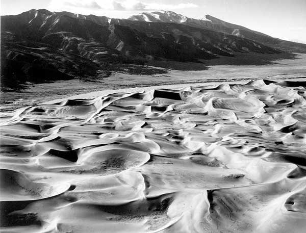 Southern edge of Great Sand Dunes National Monument