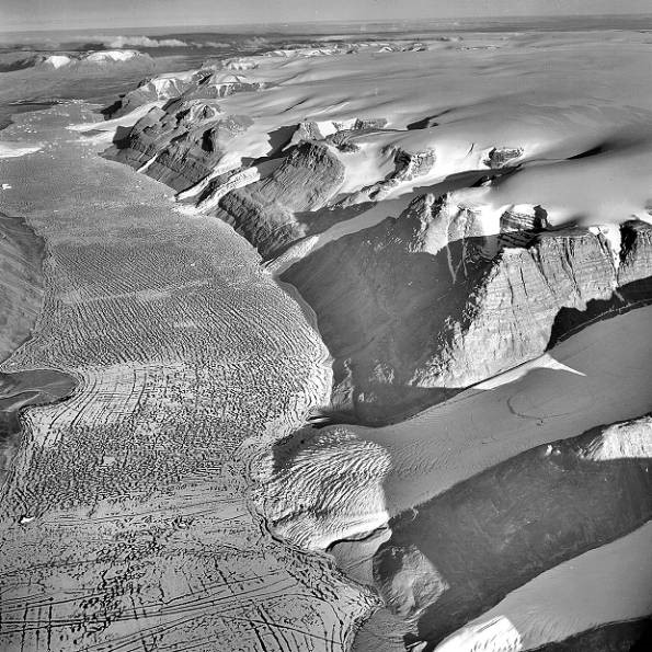 Bessel Fiord, Piedmont Glacier, 1964