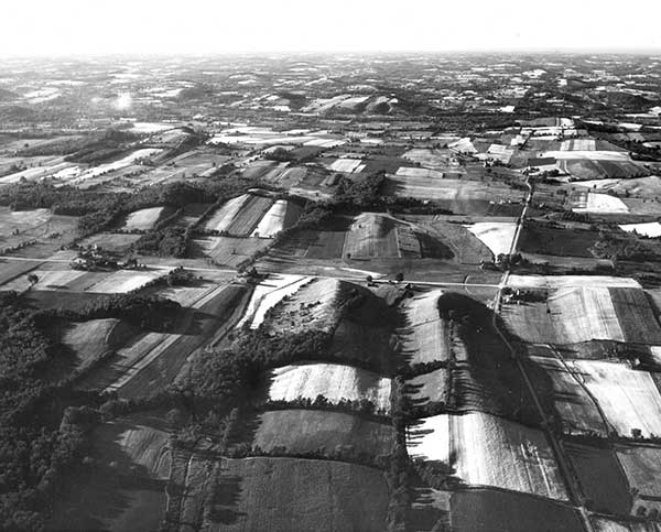 Drumlins east of Rochester