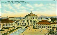 U.S. Government Building postcard