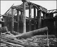 Forestry Building being demolished, ca. 1930