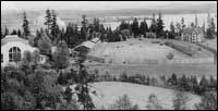 Denny Field and Gymnasium, University of Washington, ca. 1908