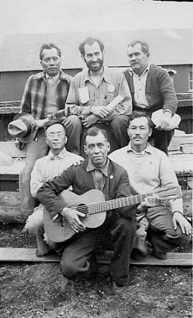 Photographs of cannery workers' union members