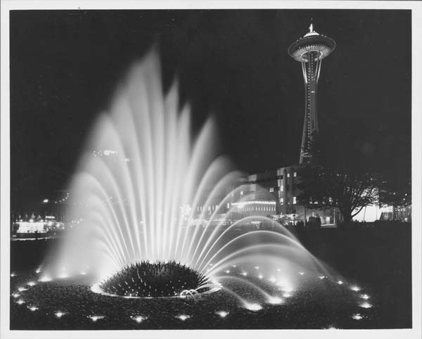 Space Needle and Fountain