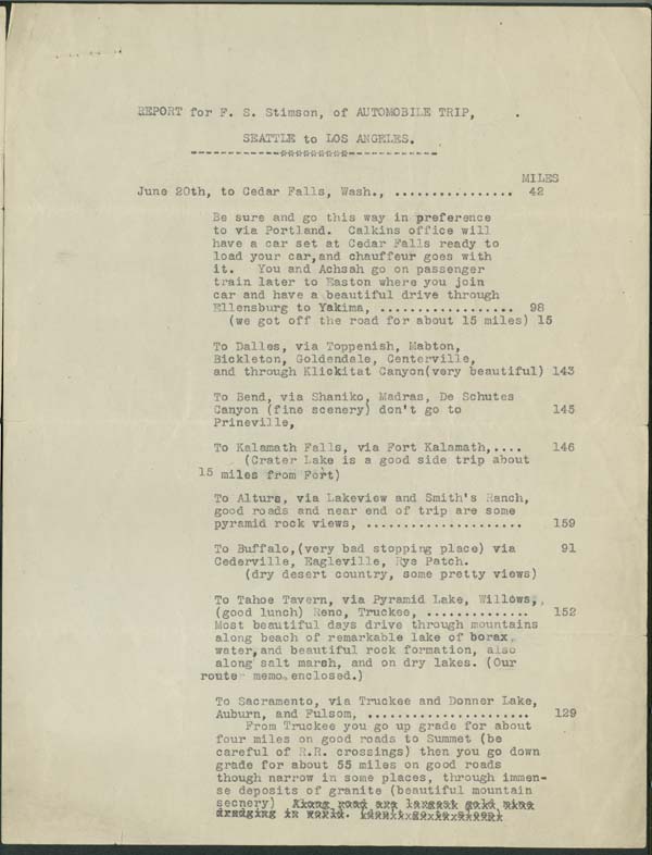 Stimson report