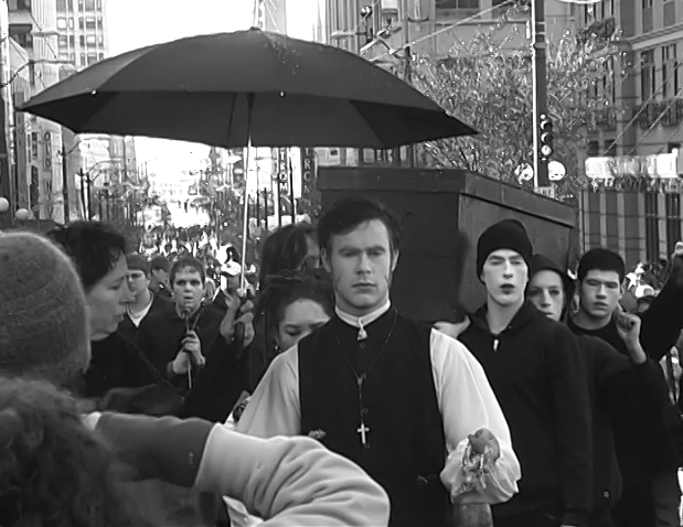 Staged Funeral Procession