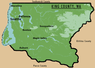 map of king county Maps King County Snapshots map of king county