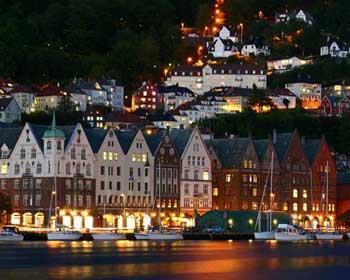 Bergen Harbor, Norway