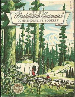 1845-1945 Washington Centennial Commemorative Booklet