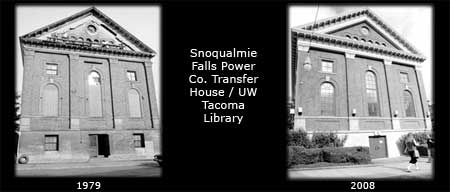 Snoqualmie Falls Power Co. Transfer House/ UW Tacoma Library (Tacoma, WA)