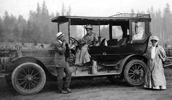 Automobile touring, August 13, 1908 